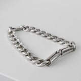 グッチ ノット インフィニティ シルバー925 チェーン ブレスレット - NEWSED