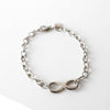 Tiffany Infinity Silver 925 Chain Bracelet