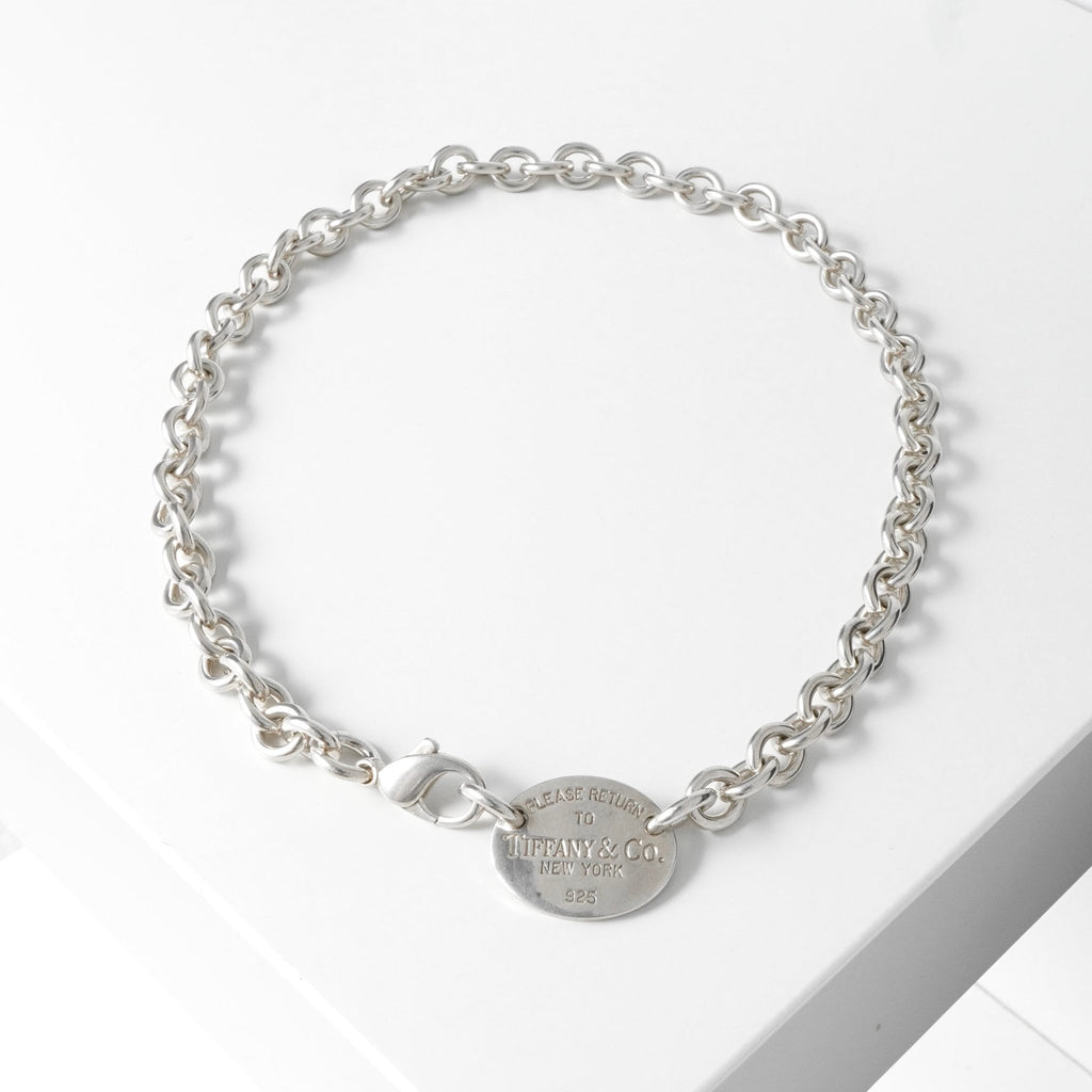 ティファニー リターントゥティファニー オーバルタグ シルバー925 ネックレス チョーカー