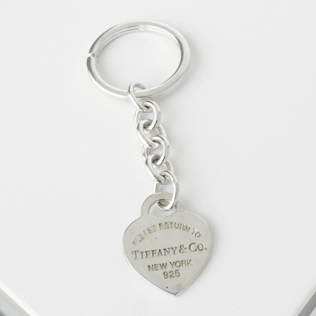 ティファニー リターントゥティファニー ハートタグ シルバー925 キーチャーム キーリング チャーム