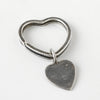 Tiffany Vintage Silver 925 Heart Key Ring Keychain Charm