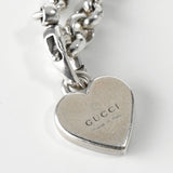 グッチ ハート チェーン シルバー925 ブレスレット - NEWSED