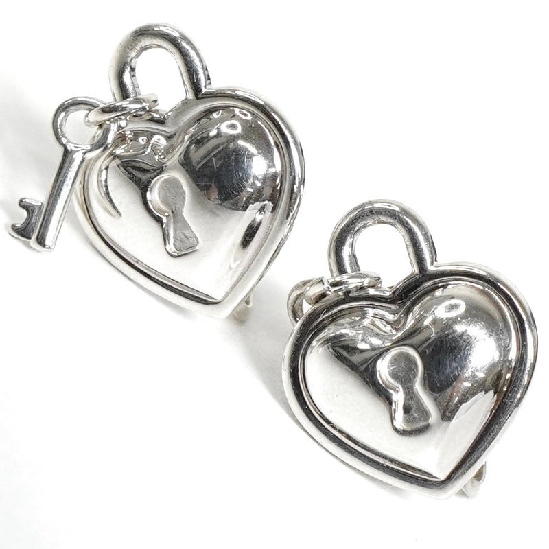 ティファニー ハートロック キー イヤリング シルバー925 新品仕上げ - NEWSED