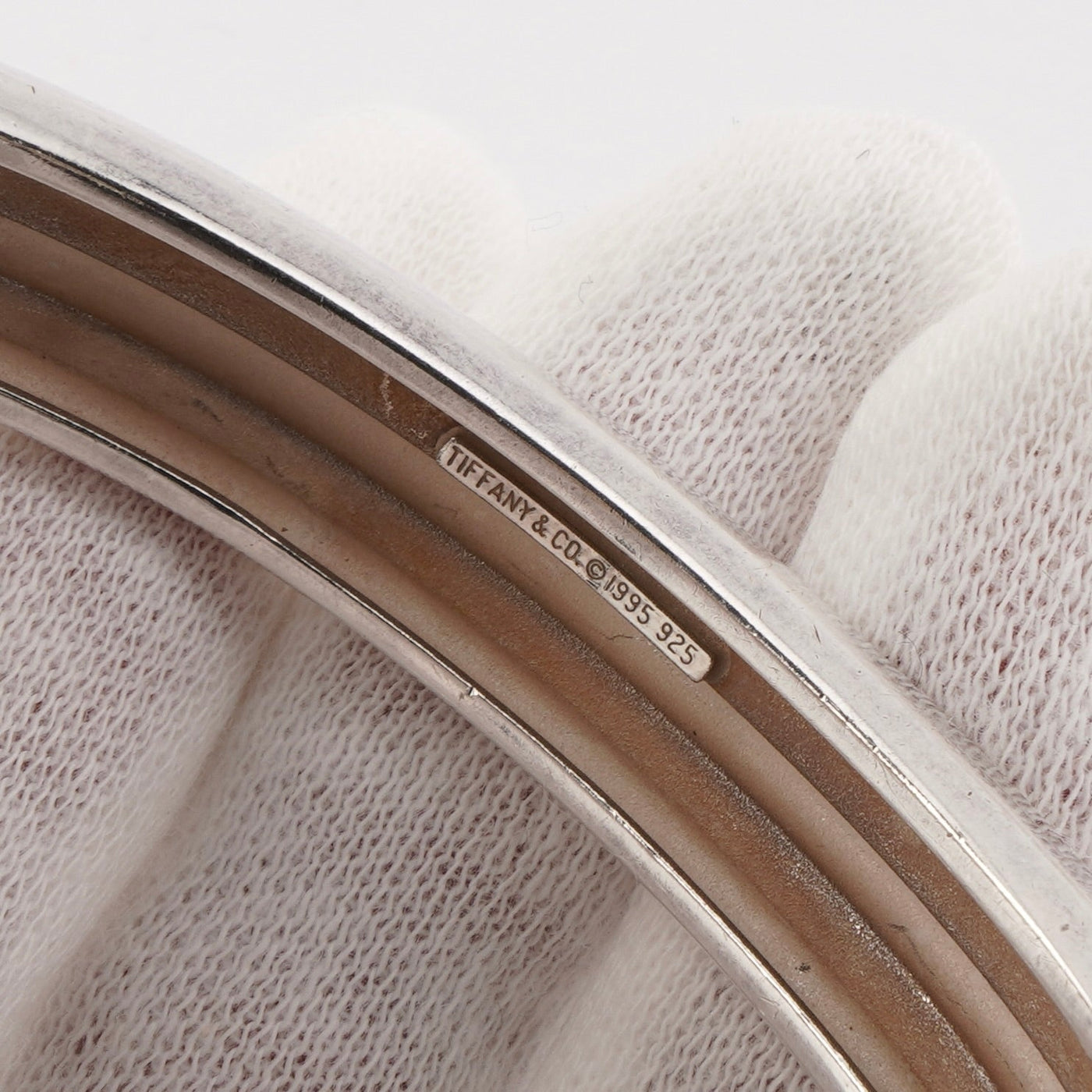 ティファニー グルーブドバングル ヴィンテージ シルバー925