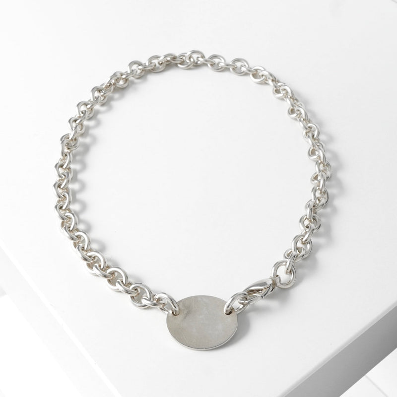 ティファニー リターントゥティファニー オーバルタグ シルバー925 ネックレス チョーカー - NEWSED