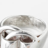 エルメス ヴィンテージ ドゥザノー シルバー925 リング 指輪 サイズ48 / 8号 箱付き - NEWSED