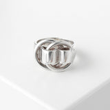 エルメス ヴィンテージ ドゥザノー シルバー925 リング 指輪 サイズ48 / 8号 箱付き - NEWSED