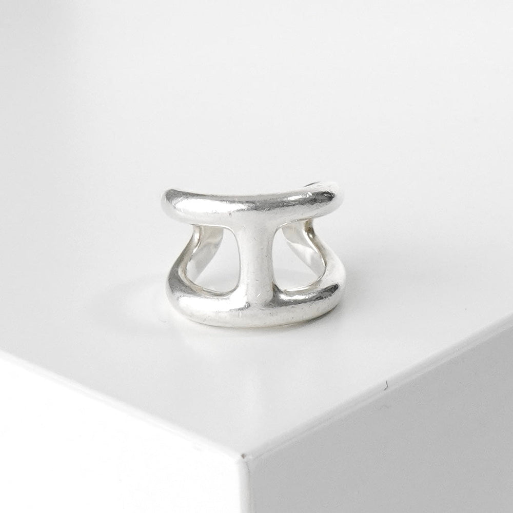 エルメス オスモズ シルバー925 指輪 リング 52サイズ 9.5号