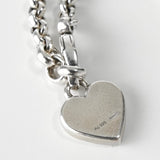 グッチ ハート チェーン シルバー925 ブレスレット - NEWSED