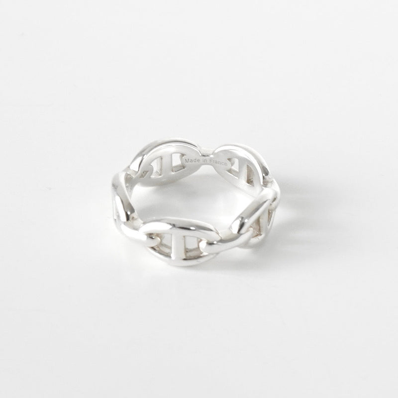 エルメス アンシェネ シェーヌダンクル シルバー925 指輪 リング 55サイズ - NEWSED