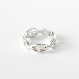 エルメス アンシェネ シェーヌダンクル シルバー925 指輪 リング 55サイズ - NEWSED