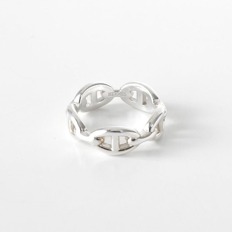 エルメス アンシェネ シェーヌダンクル シルバー925 指輪 リング 55サイズ - NEWSED