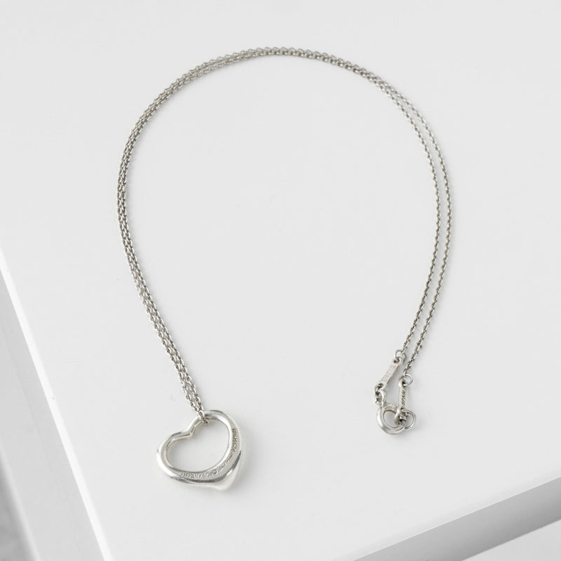 ティファニー オープンハート シルバー925 ネックレス - NEWSED