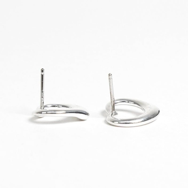 ティファニー オープンハート ピアス シルバー925 新品磨き済 - NEWSED