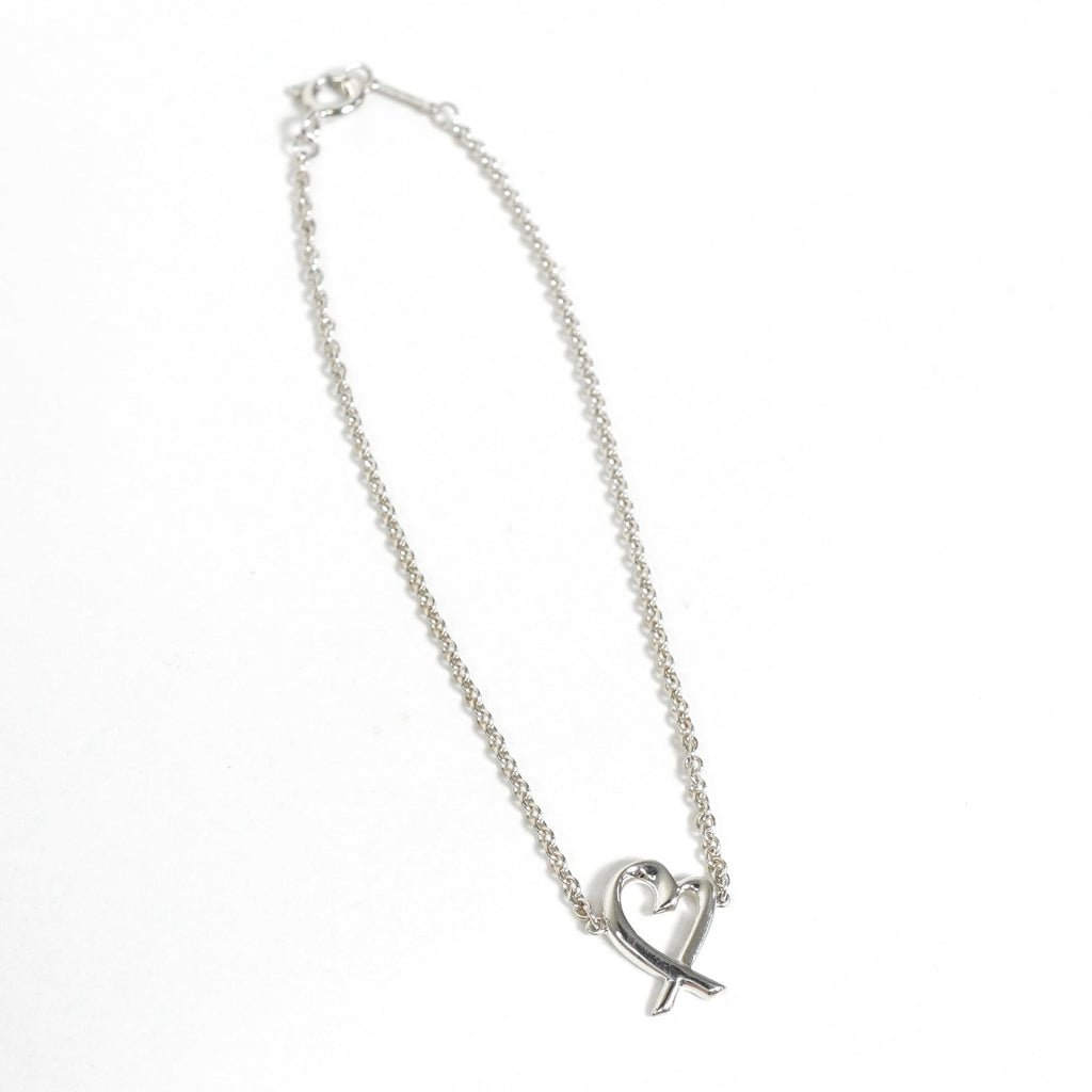 ティファニー エルサ ペレッティ ラビングハート ブレスレット シルバー925