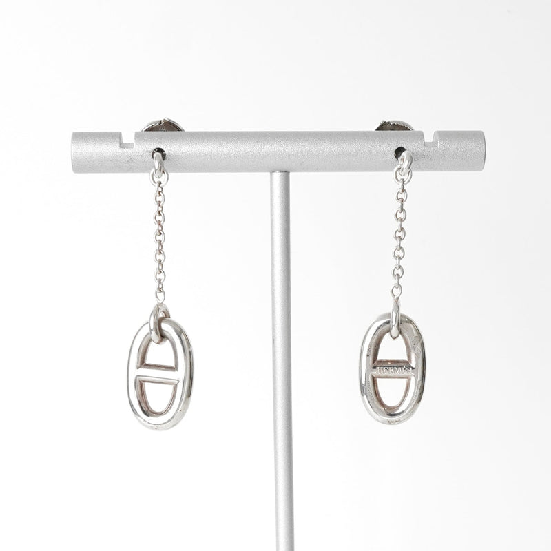 エルメス シェーヌダンクル シルバー925 ピアス 箱付き | ブランド古着
