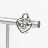 ティファニー ハートロック キー イヤリング シルバー925 新品仕上げ - NEWSED