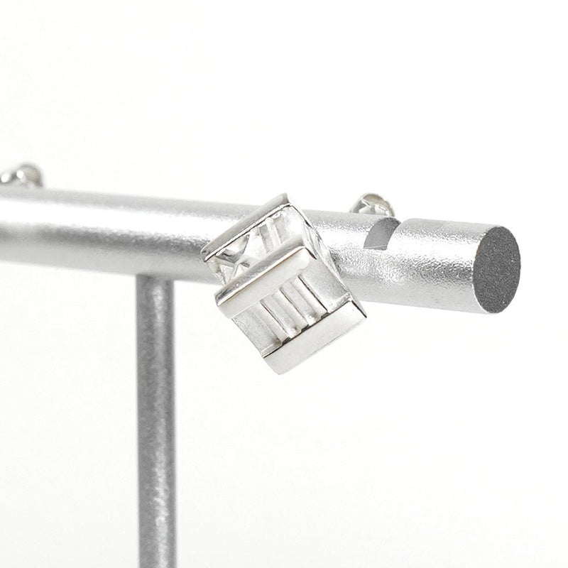 ティファニー アトラスキューブ ピアス シルバー925 新品仕上げ - NEWSED