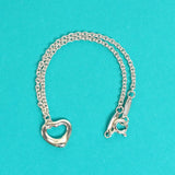 ティファニー オープンハート ブレスレット 925 新品磨き済 - NEWSED