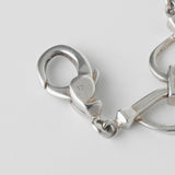 グッチ シルバー925 チェーン ブレスレット - NEWSED