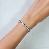 グッチ ノット インフィニティ シルバー925 チェーン ブレスレット - NEWSED