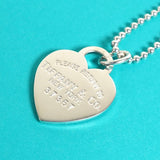 ティファニー リターントゥハート ボールチェーンネックレス シルバー925 新品磨き済 - NEWSED