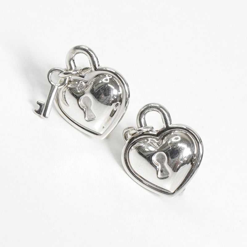 ティファニー ハートロック キー イヤリング シルバー925 新品仕上げ - NEWSED