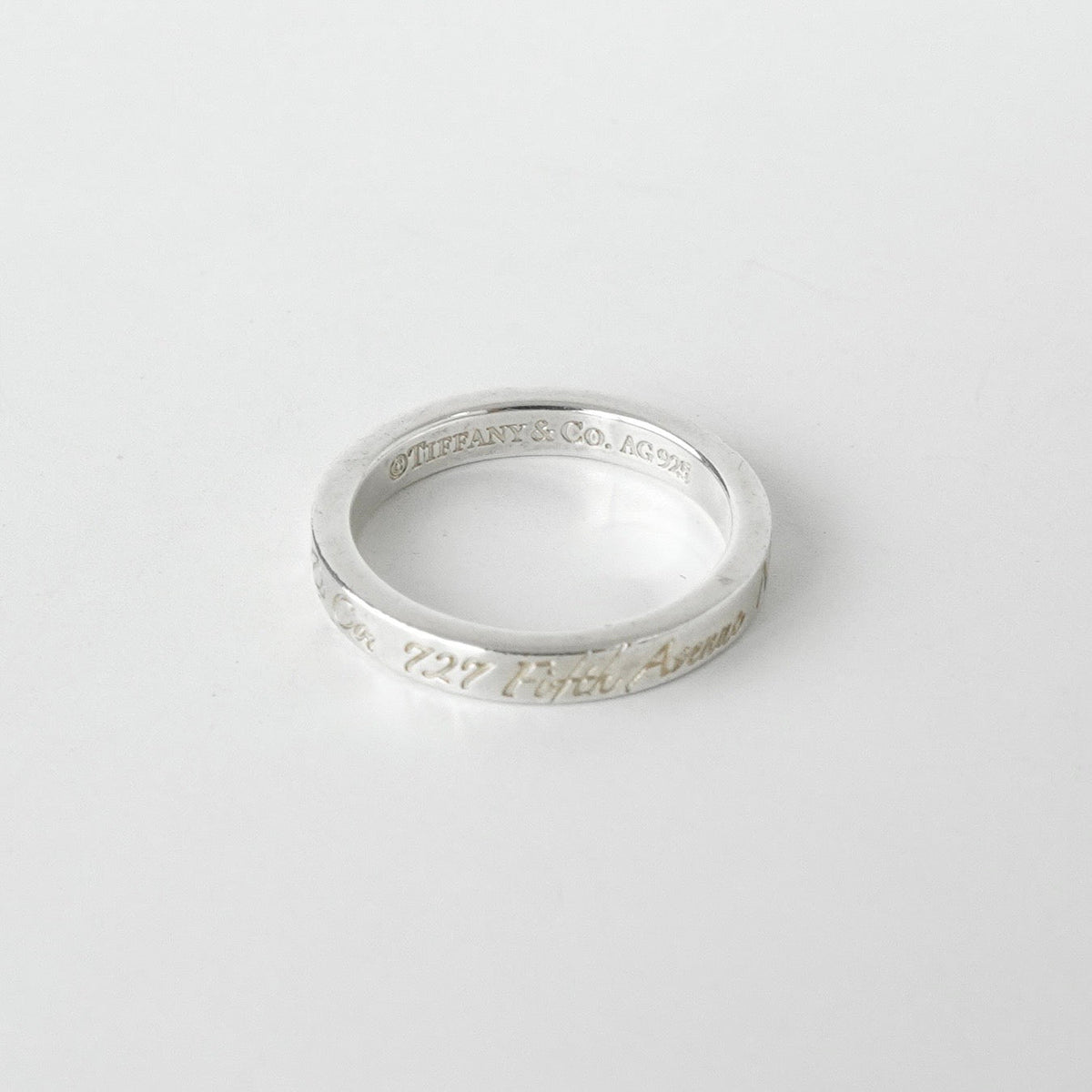 ティファニー ノーツ ナロー シルバー925 指輪 リング 7.5号
