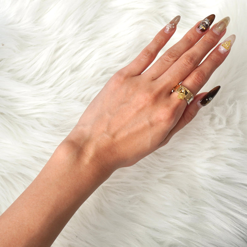 エルメス ケリーリング 925 / 750 指輪 リング 10.5号 - NEWSED