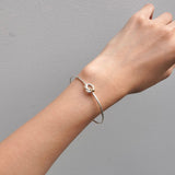 ティファニー ラブノット シルバー925 / 750 バングル - NEWSED