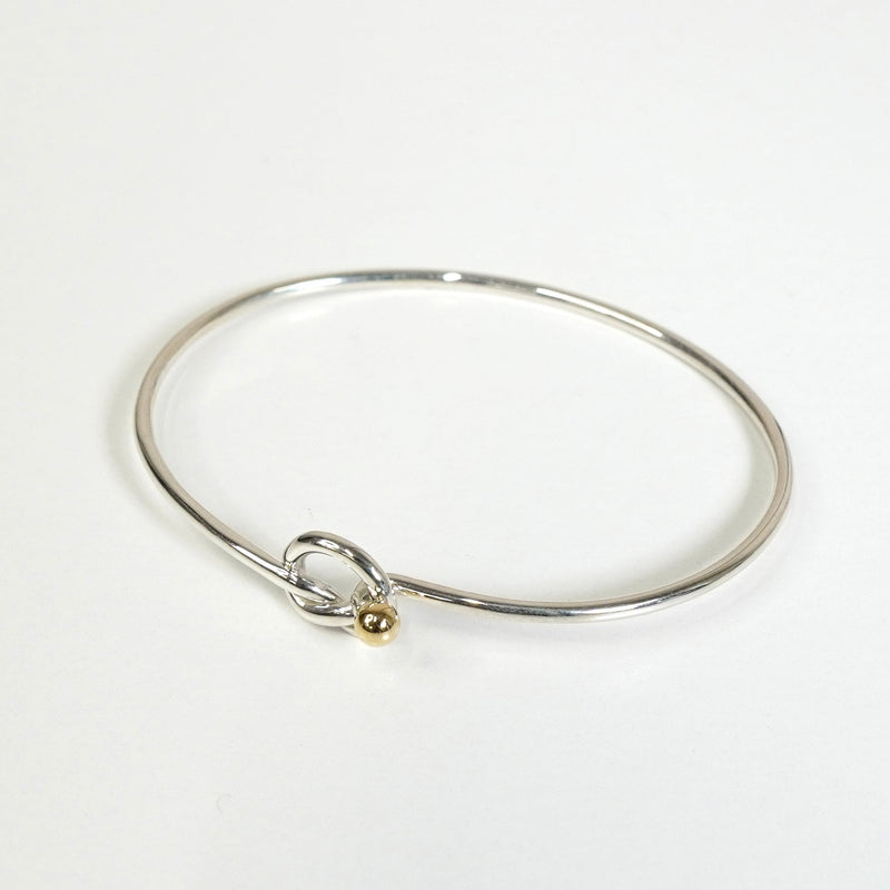 ティファニー ラブノット シルバー925 / 750 バングル - NEWSED