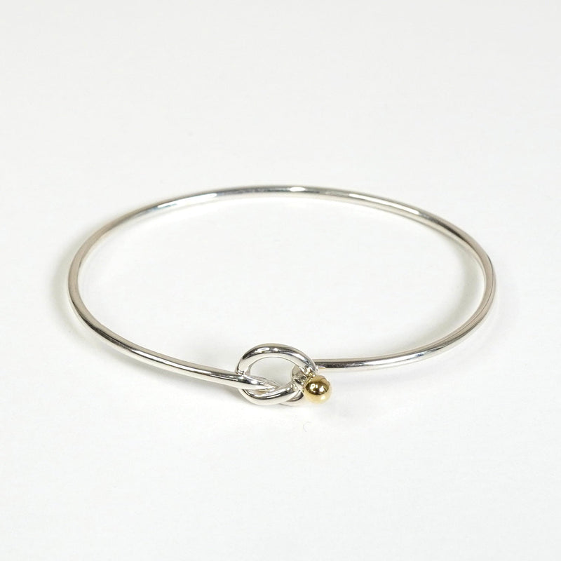 ティファニー ラブノット シルバー925 / 750 バングル - NEWSED