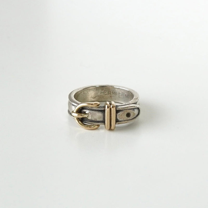 エルメス ヴィンテージ サンチュール 925 × 750 指輪 リング 9号 - NEWSED
