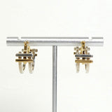 ティファニー アクシスフープ 925 × 750 コンビ ピアス シルバー925 K18 18金 ゴールド - NEWSED