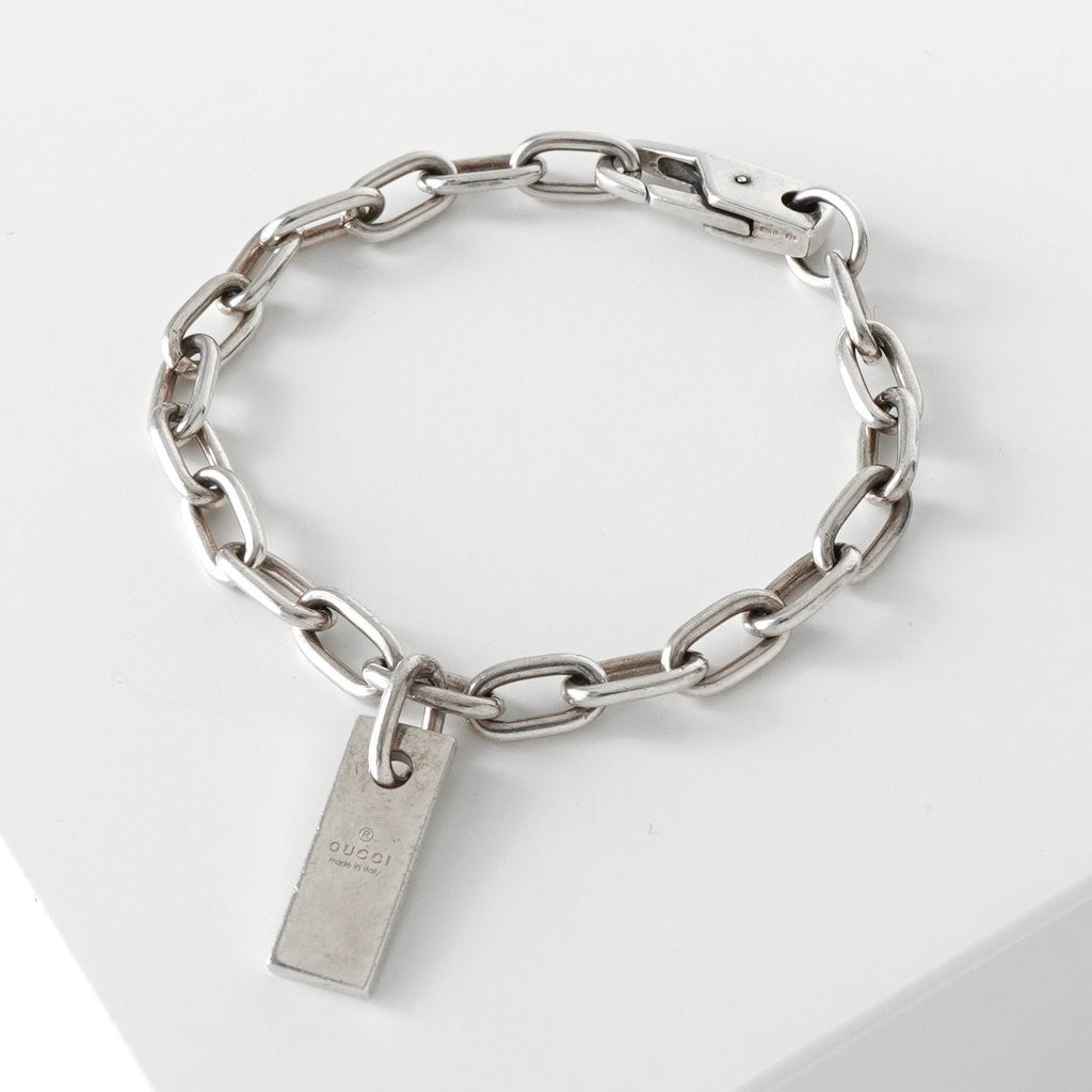 Gucci 镀银 925 链式手链