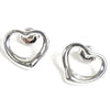 ティファニー オープンハート ピアス シルバー925 新品磨き済