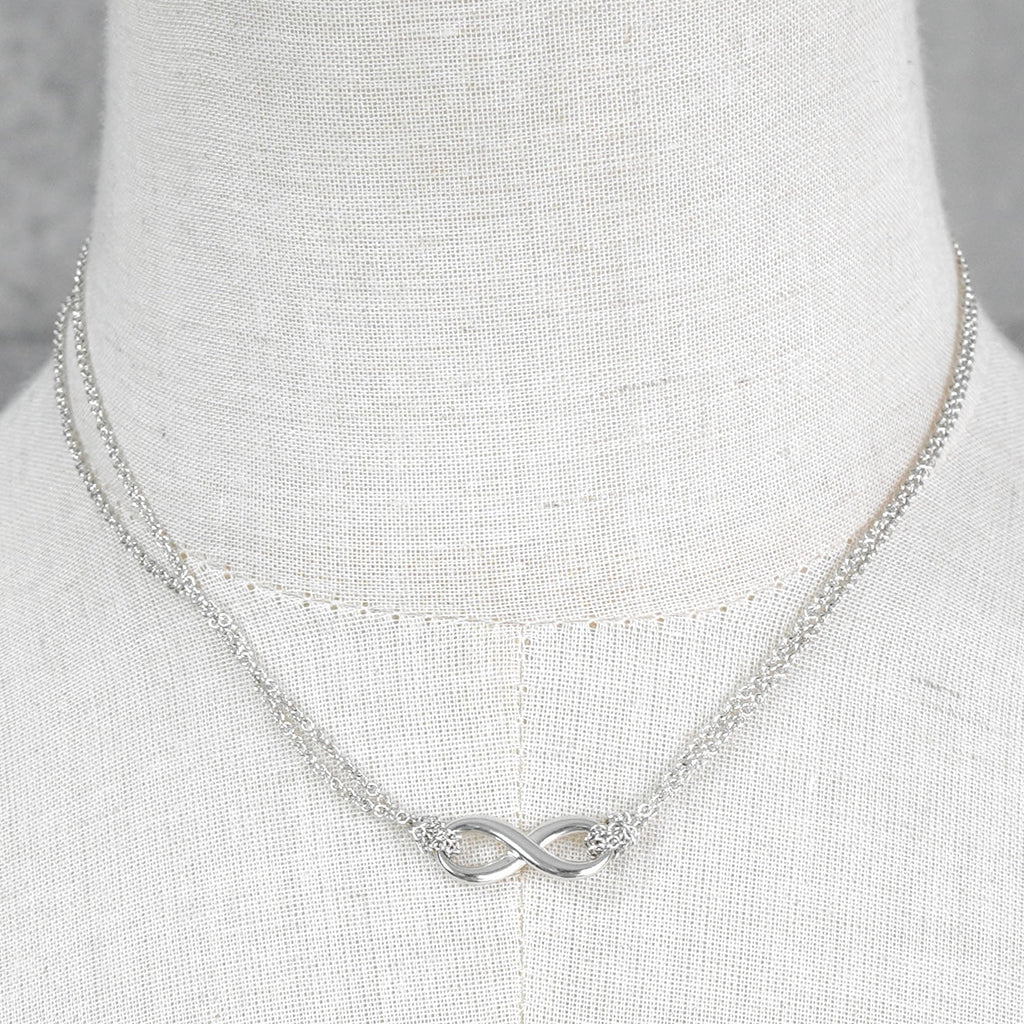 Tiffany Infinity Silver 925 Necklace