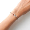 Tiffany Infinity Silver 925 Chain Bracelet