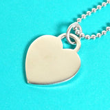 ティファニー リターントゥハート ボールチェーンネックレス シルバー925 新品磨き済 - NEWSED