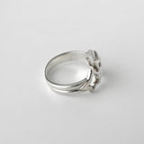 ティファニー トリプルスター シルバー925 指輪 リング 8号 - NEWSED