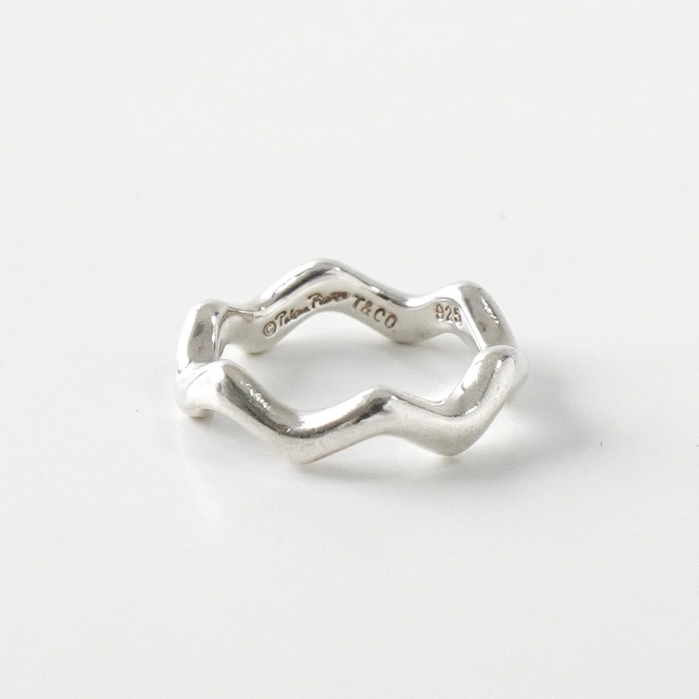 ティファニー パロマ・ピカソ ギザギザ シルバー925 リング 指輪 8号