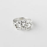 ティファニー トリプルスター シルバー925 指輪 リング 8号 - NEWSED