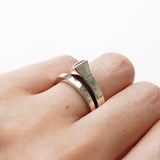 グッチ 釘モチーフ シルバー925 指輪 リング 8号 磨き済み - NEWSED