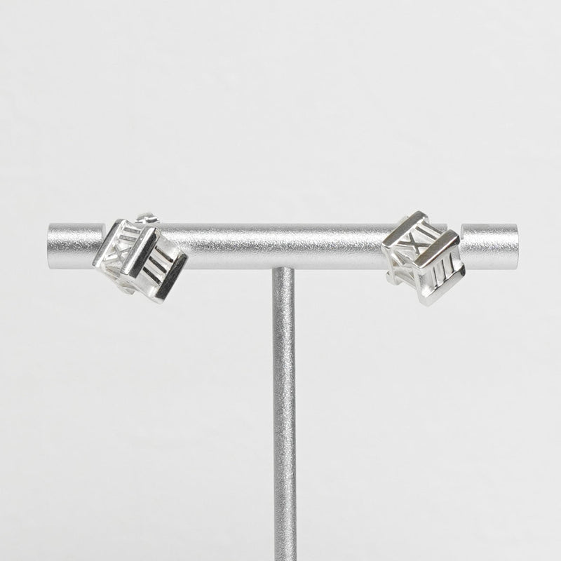 ティファニー アトラスキューブ ピアス シルバー925 新品仕上げ - NEWSED