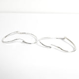 ティファニー オープンハート フープピアス 925 新品磨き済 - NEWSED