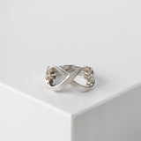 ティファニー ダブルラビングハート シルバー925 指輪 リング - NEWSED