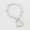 ティファニー オープンハート シルバー925 チェーンブレスレット