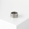Maison Margiela logo inverted silver 925 ring size 8.5 with box