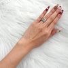 Maison Margiela logo inverted silver 925 ring size 8.5 with box