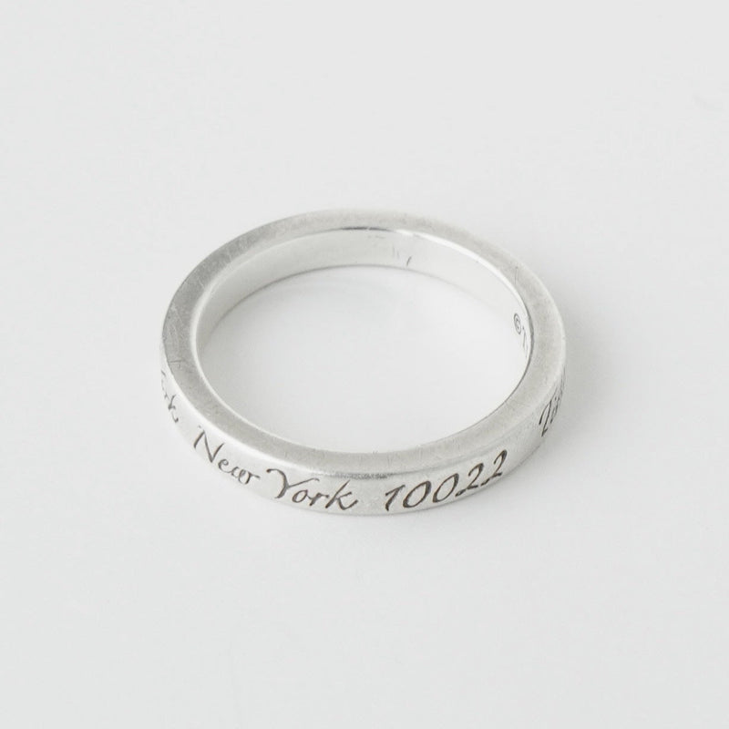 ティファニー ノーツ ナロー シルバー925 指輪 リング 8.5号 - NEWSED